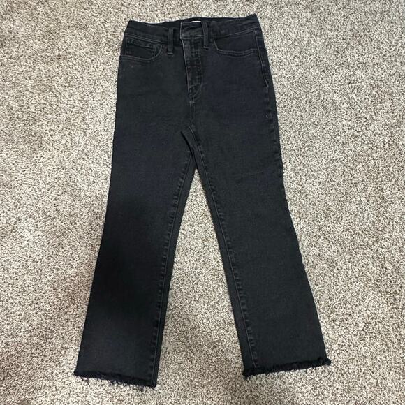 MADEWELL Women's Petite Cali Demi-Boot Jeans Raw-Hem Edition Size 27P - Picture 4 of 12
